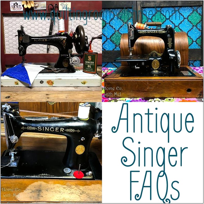 Singer Sewing Machine 2 Letter Template