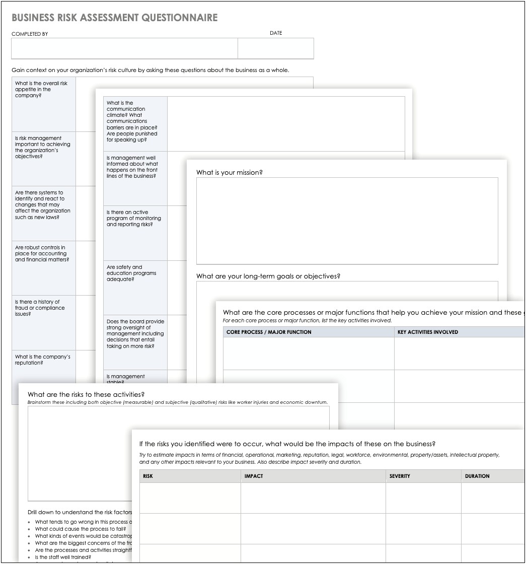 Small Business Crisis Management Plan Template