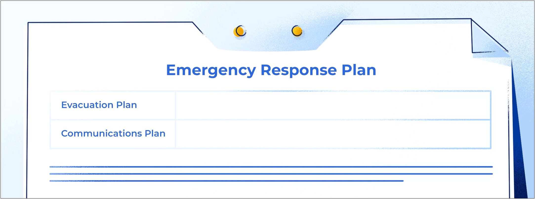 Small Business Emergency Preparedness Plan Template