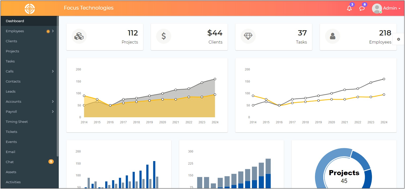 Smarthr Bootstrap Admin Template Free Download