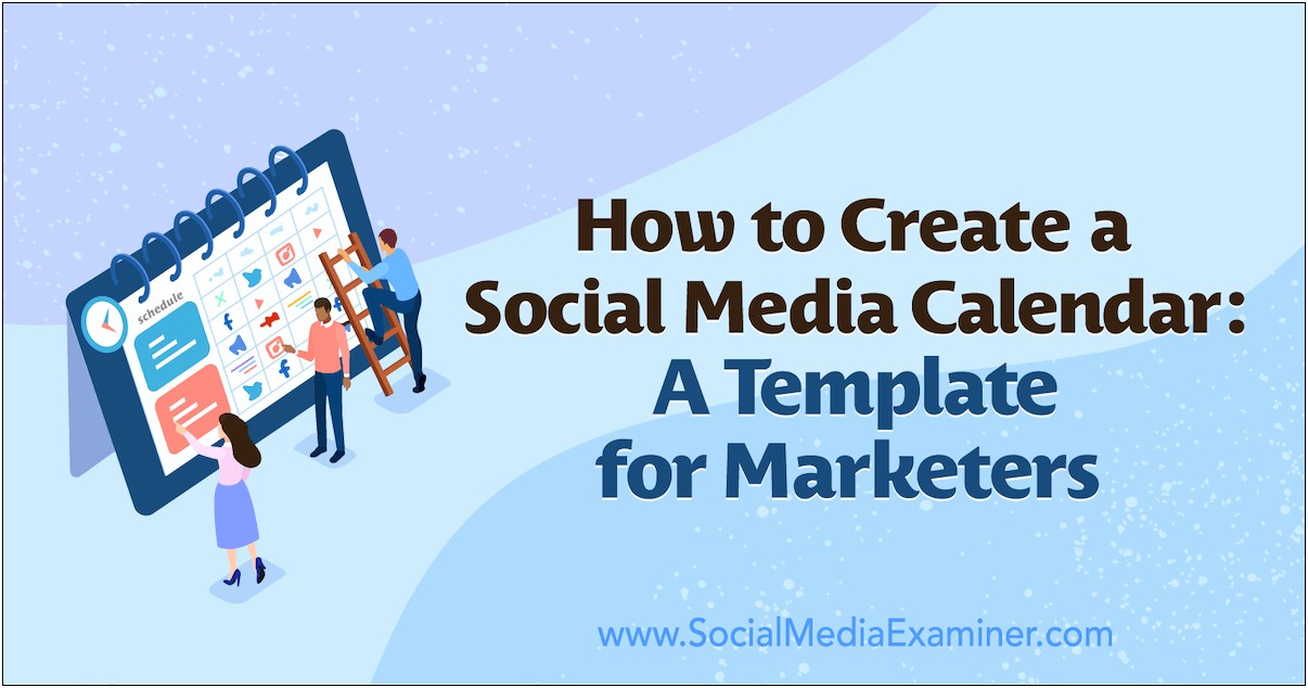 Social Media Plan Template And Guide