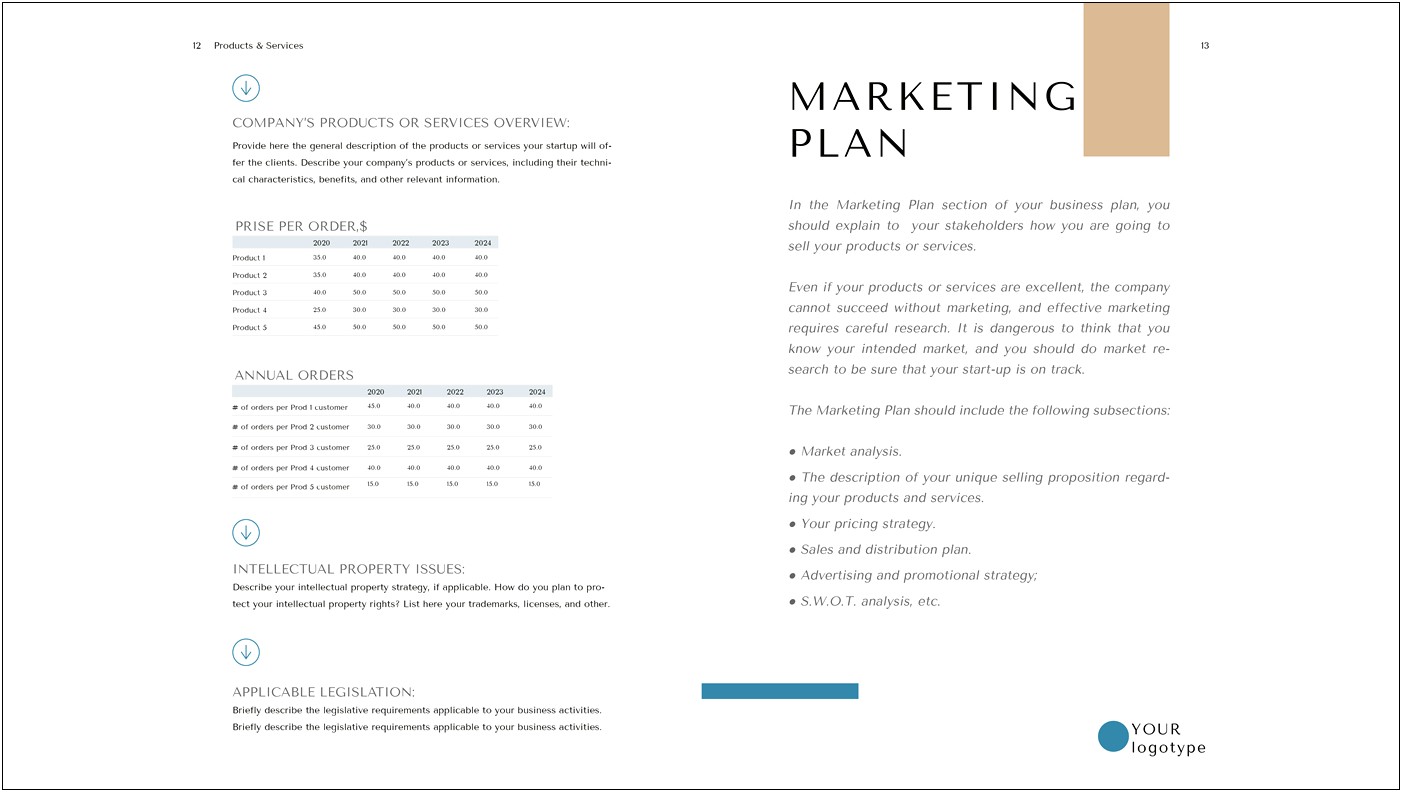 Solo Law Firm Business Plan Template