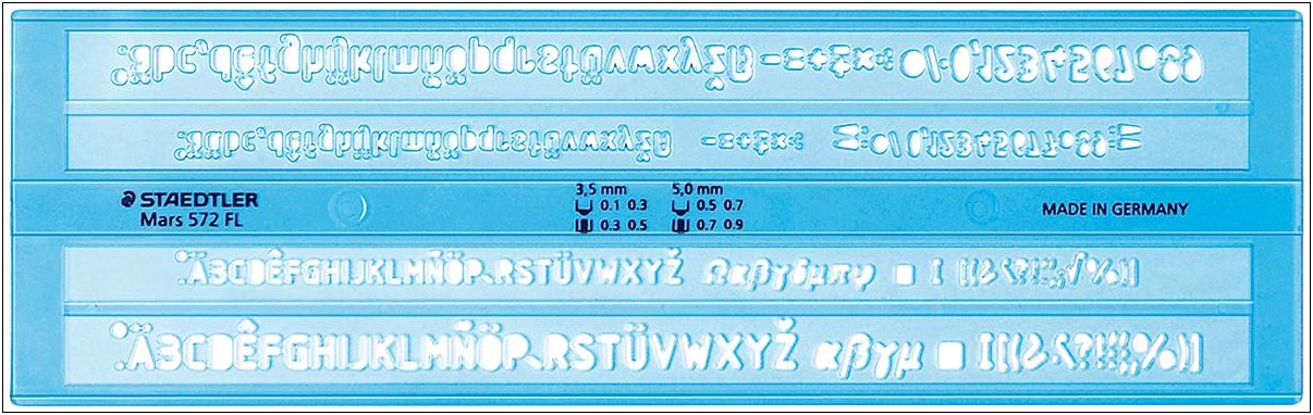 Staedtler Mars Template Home Planning & Layout