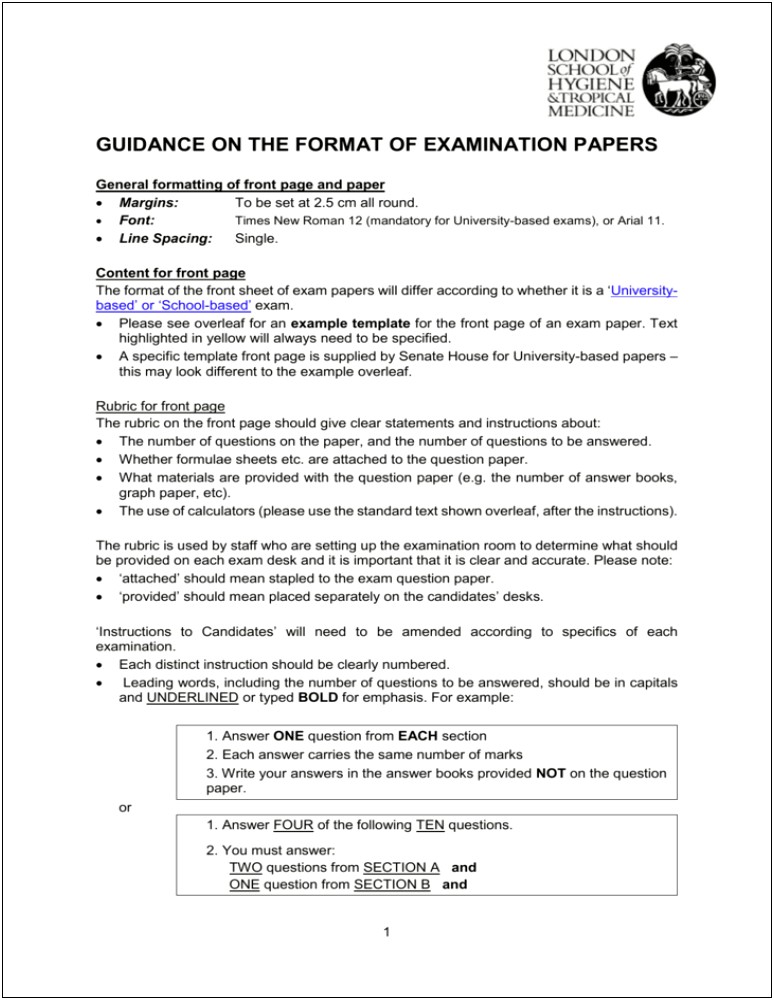 Standard Template For Letter To Senate