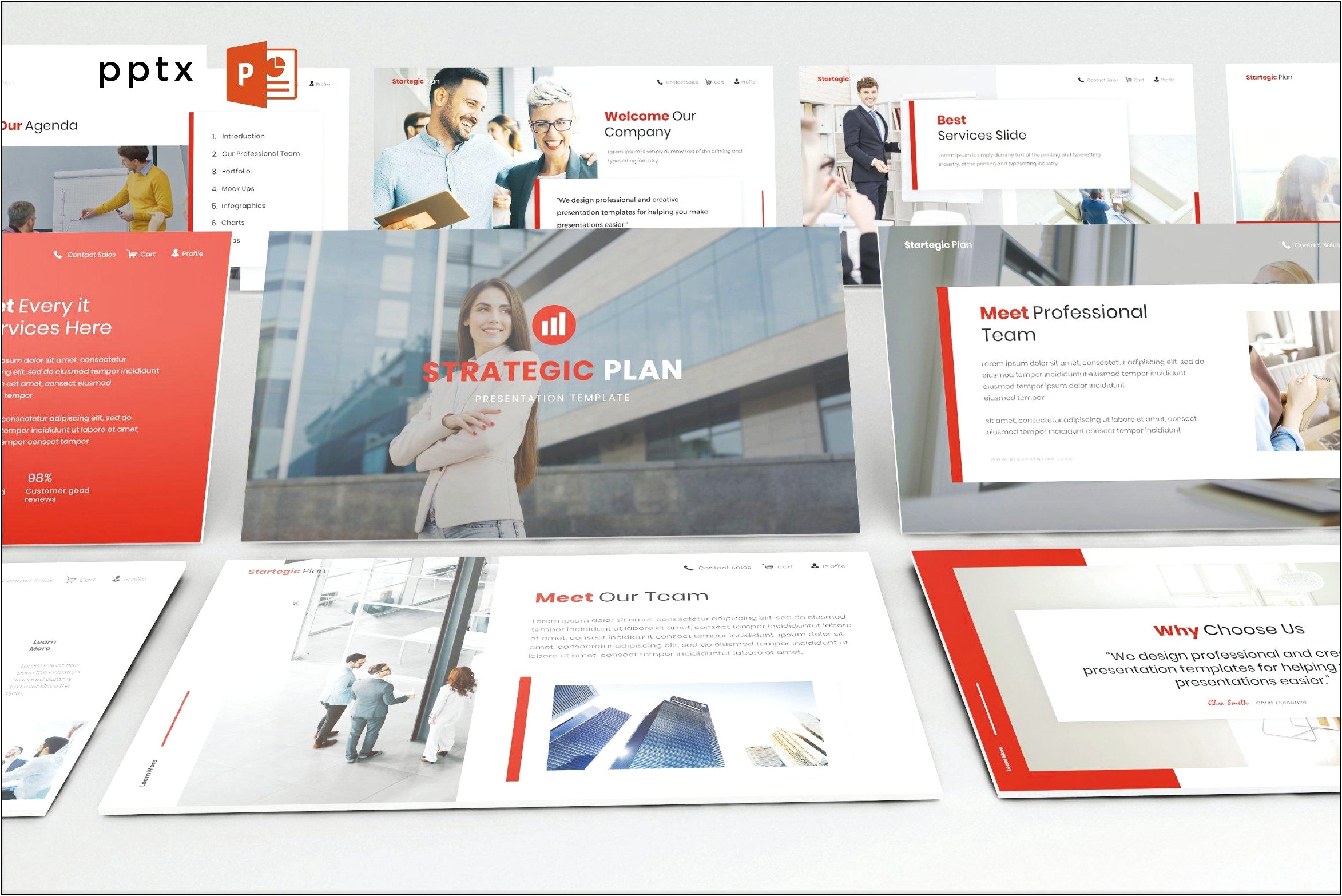 Strategic Plan For Branding Agency Template