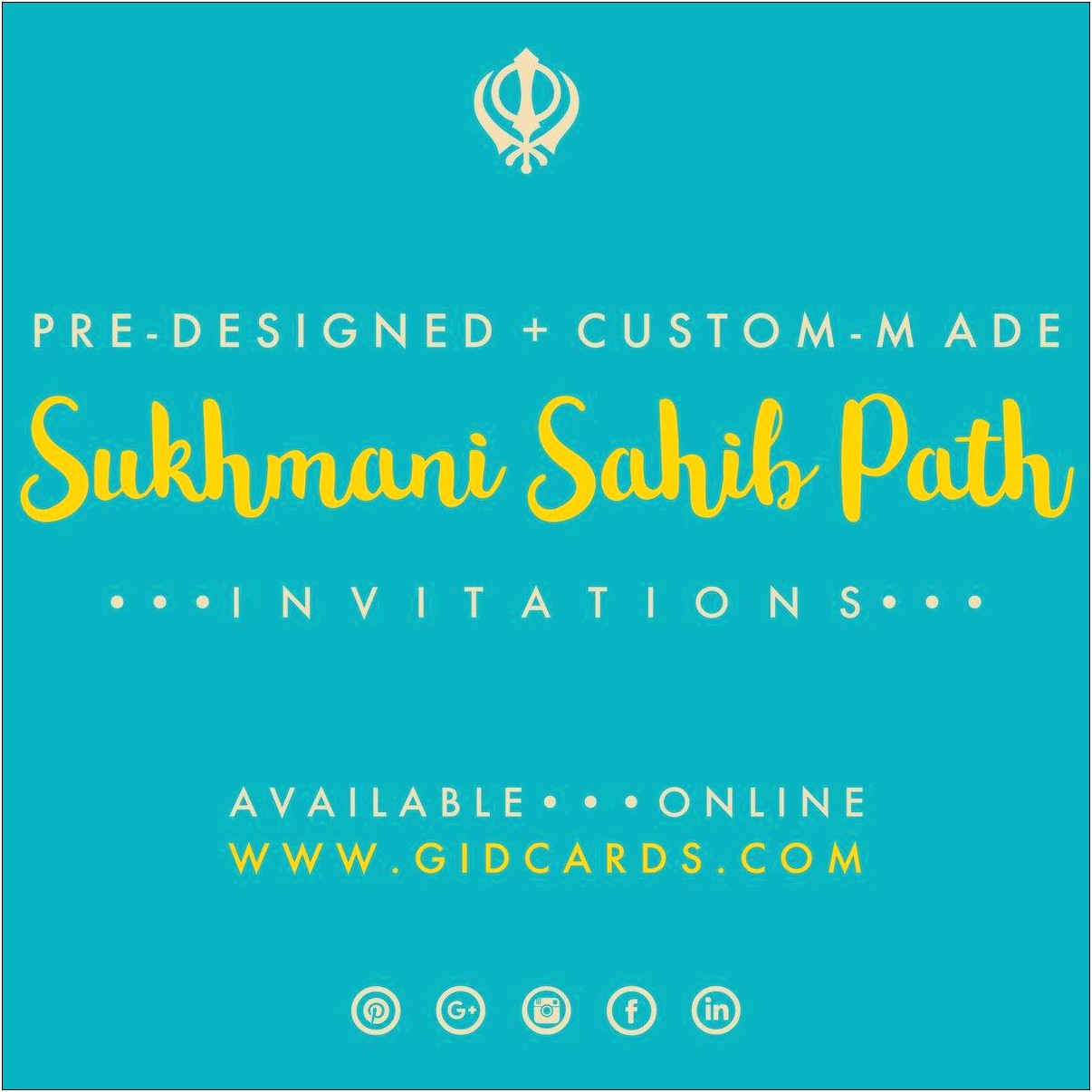 Sukhmani Sahib Path Invitation Cards Templates Online