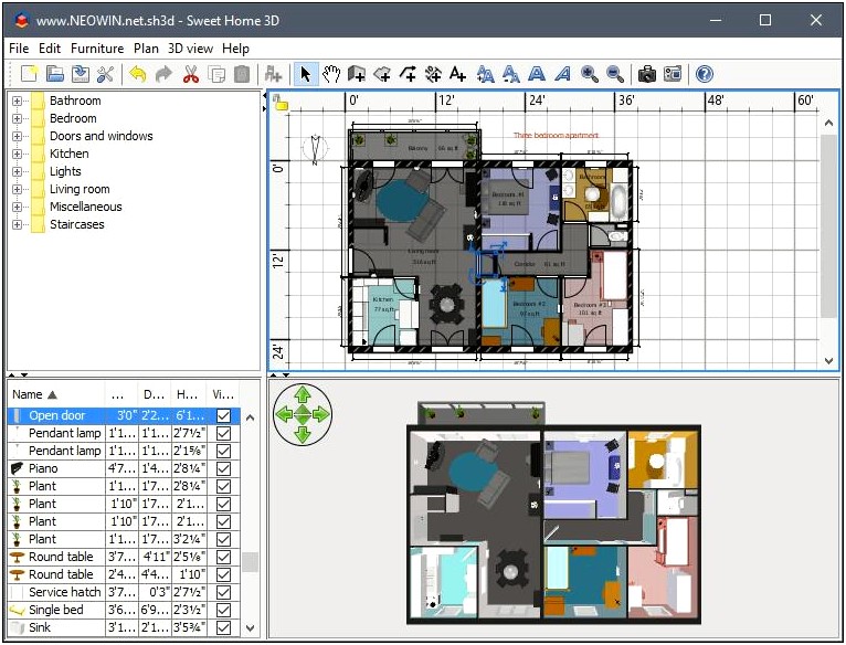 Sweet Home 3d Floor Plans Premade Templates