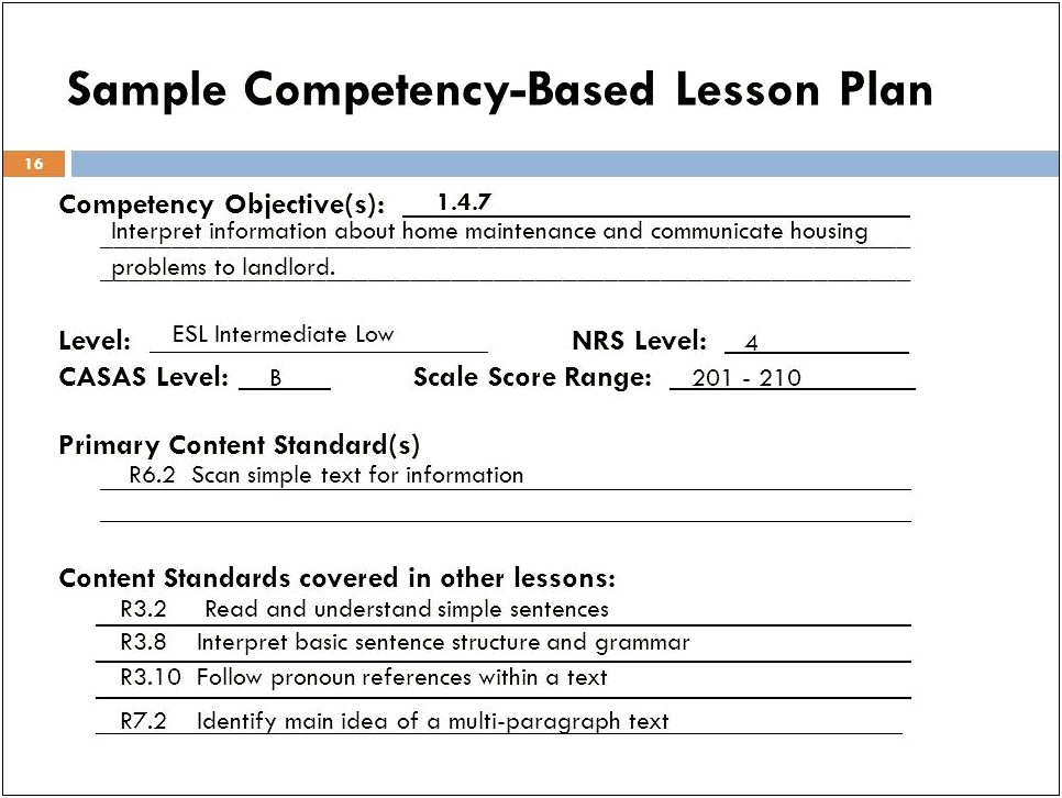 Tasked Based Learning Lesson Plan Template Efl