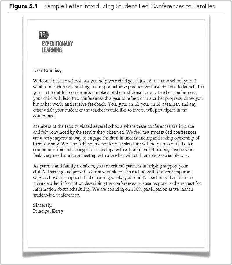 Teacher Introductory Letter Home To Parents Template