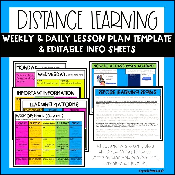 Teachrs Pay Teachers Sub Plan Template