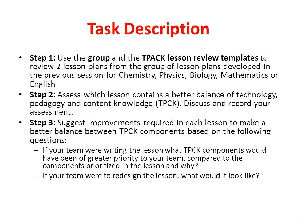 Team Lesson Plan Template For Math Evaluation