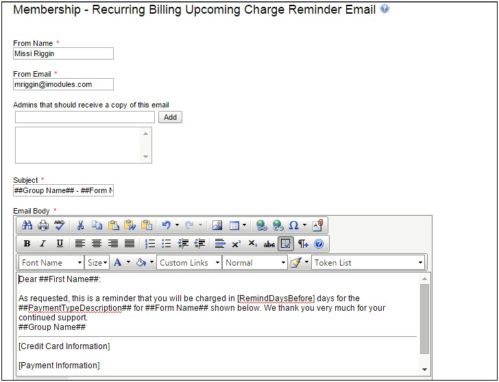 Template Demand Letter To Stop Charging Credit Card