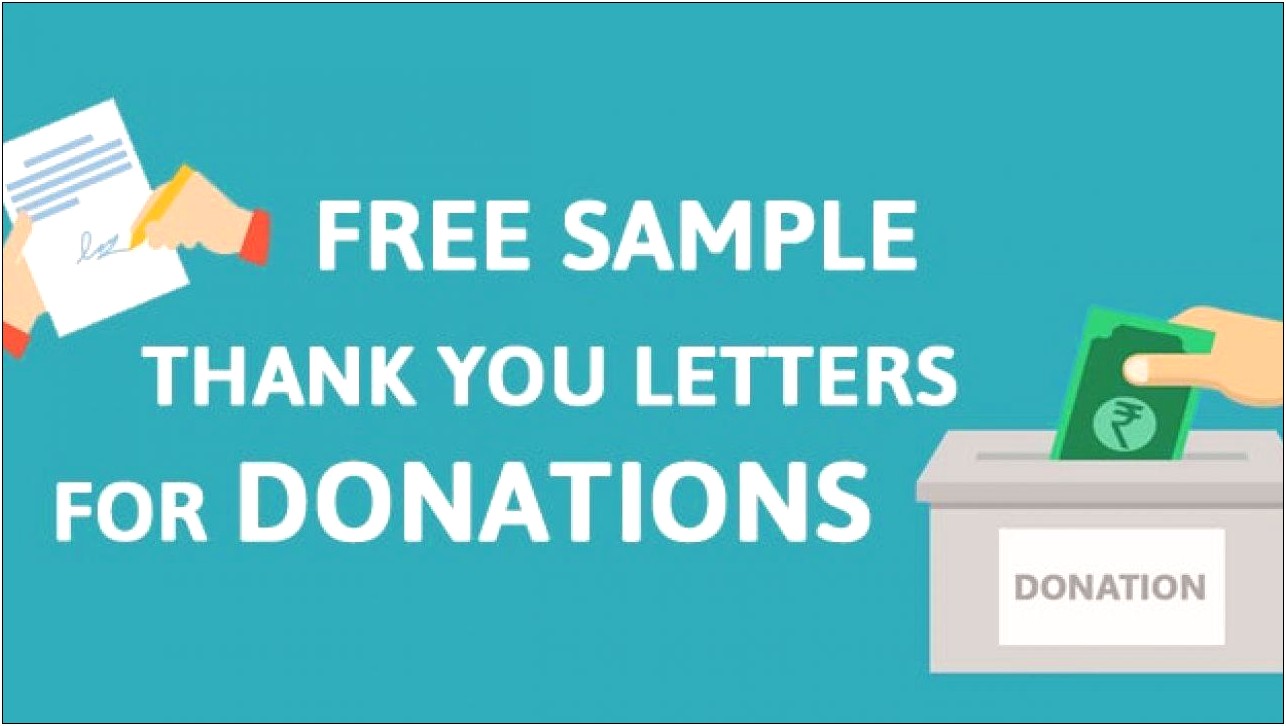 Template Donation Letter Thank You Pdf