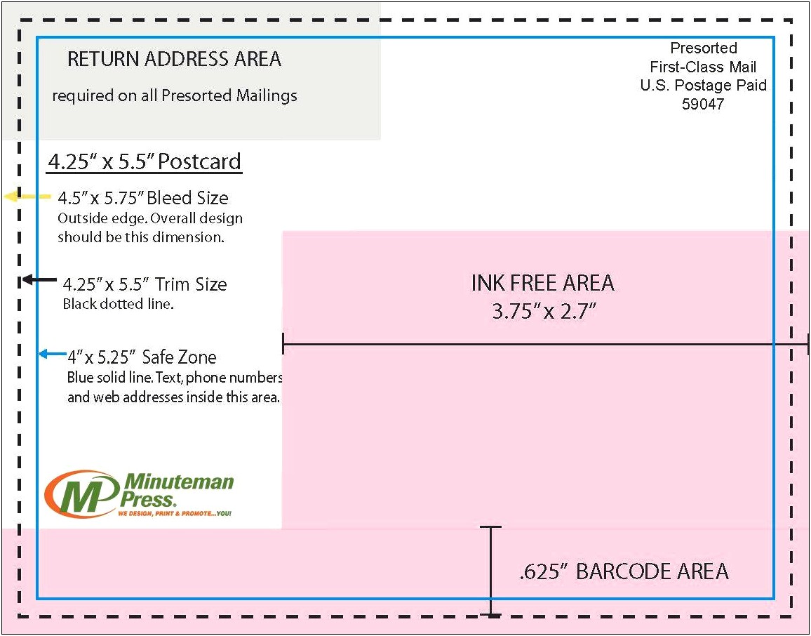 Template For 3 5 Postal Letter Size