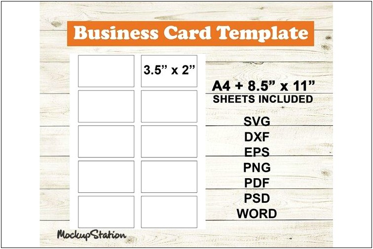 Template For Cards In Word Blank
