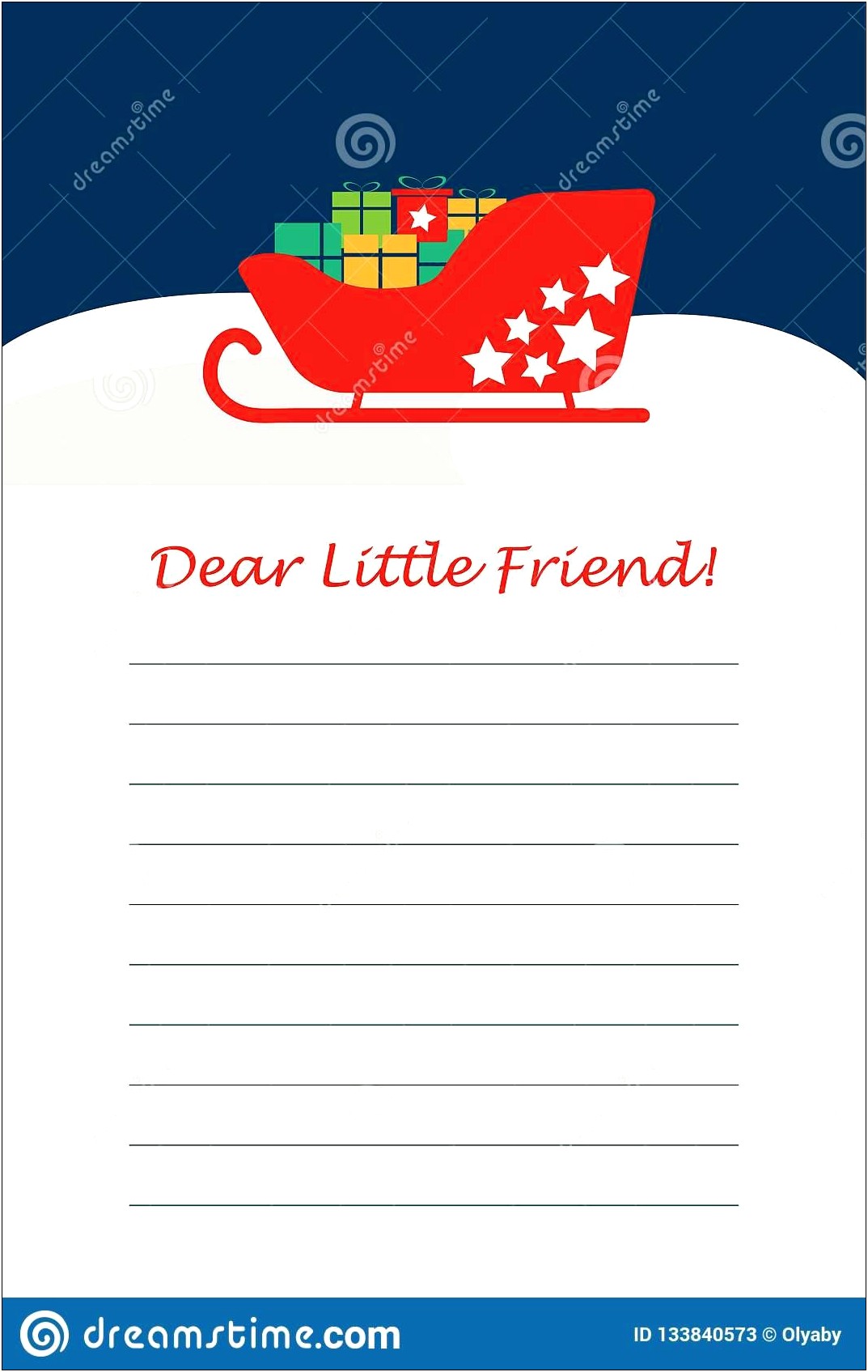 Template For Christmas Letter To Santa