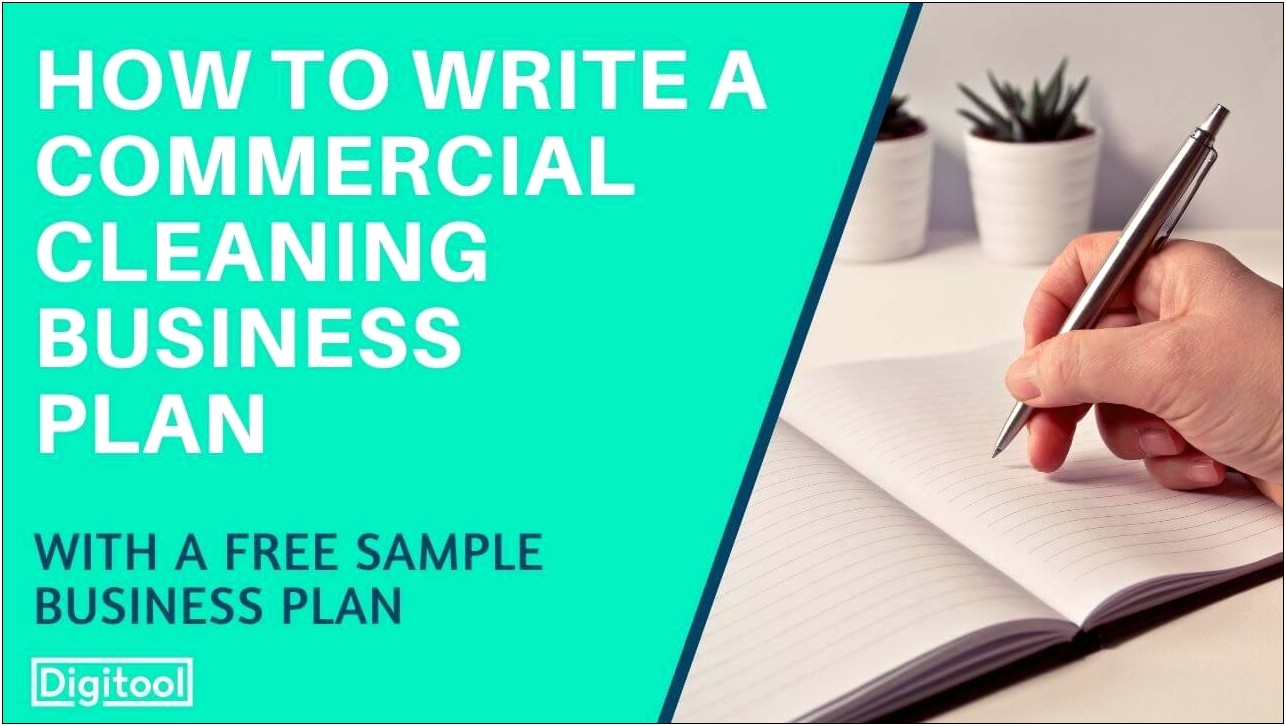 Template For Commercial Cleaning Business Plan