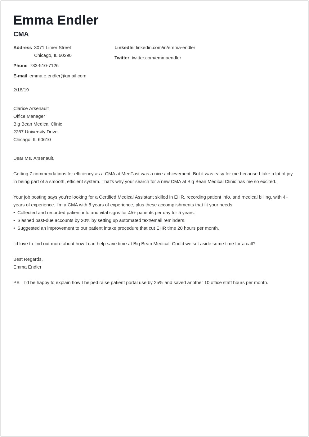 Template For Letter Of Interest For Vacant Position