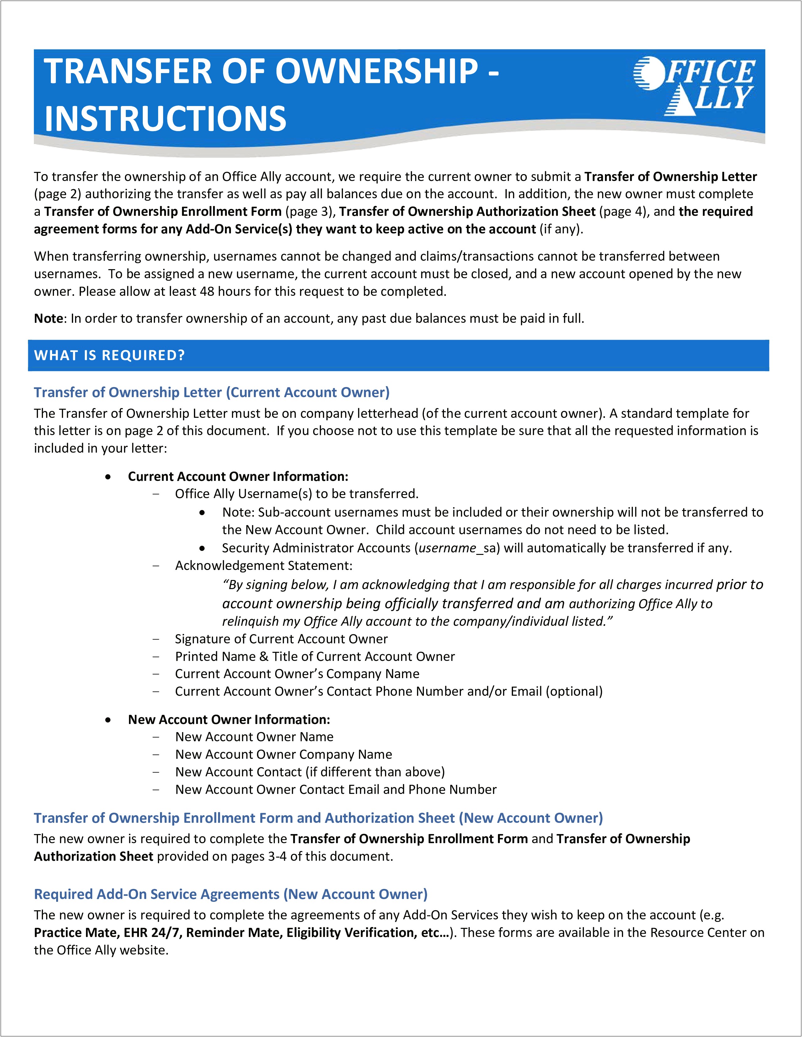 Template For Ownership Change Letter To Employees