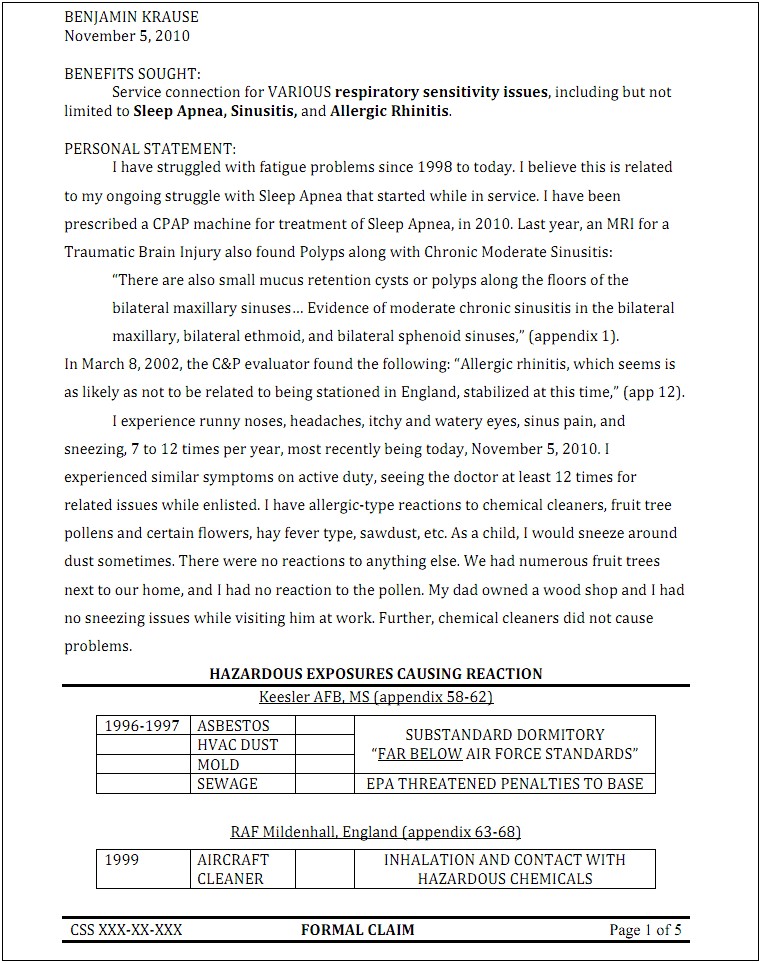 Template For Physician's Letter Of Disability