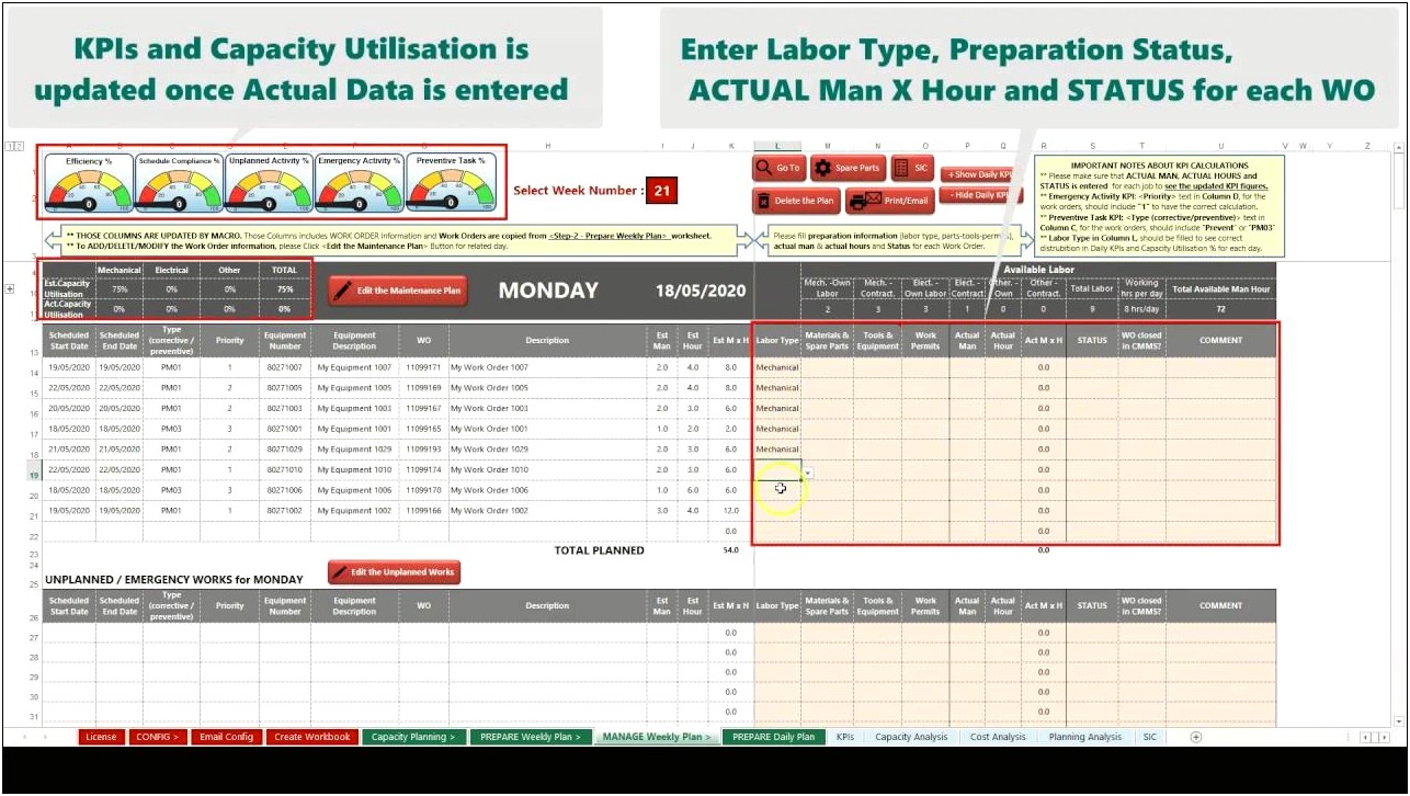 Template For Planned Preventive Maintenance Program Anyone