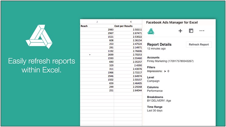 Template For Planning A Facebook Ad Campaign