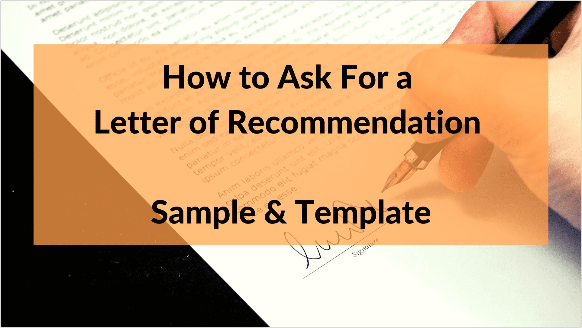 Template For Recommendation Letter To College