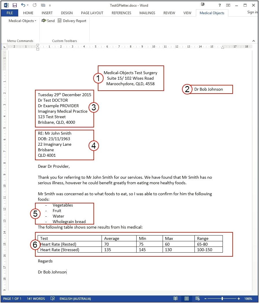 Template For Referral Letter To Doctor For Medicine