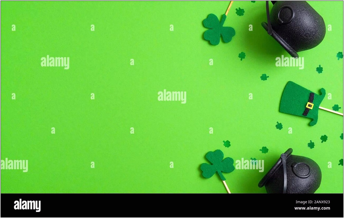 Template For St Patricks Day Flier Word