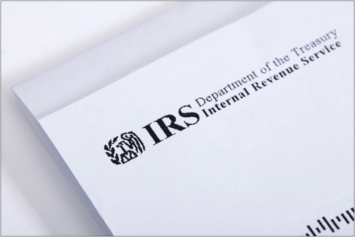 Template For Writing A Letter To The Irs