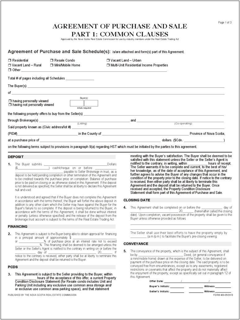 Template Free Purchase Agreement Payment Plan