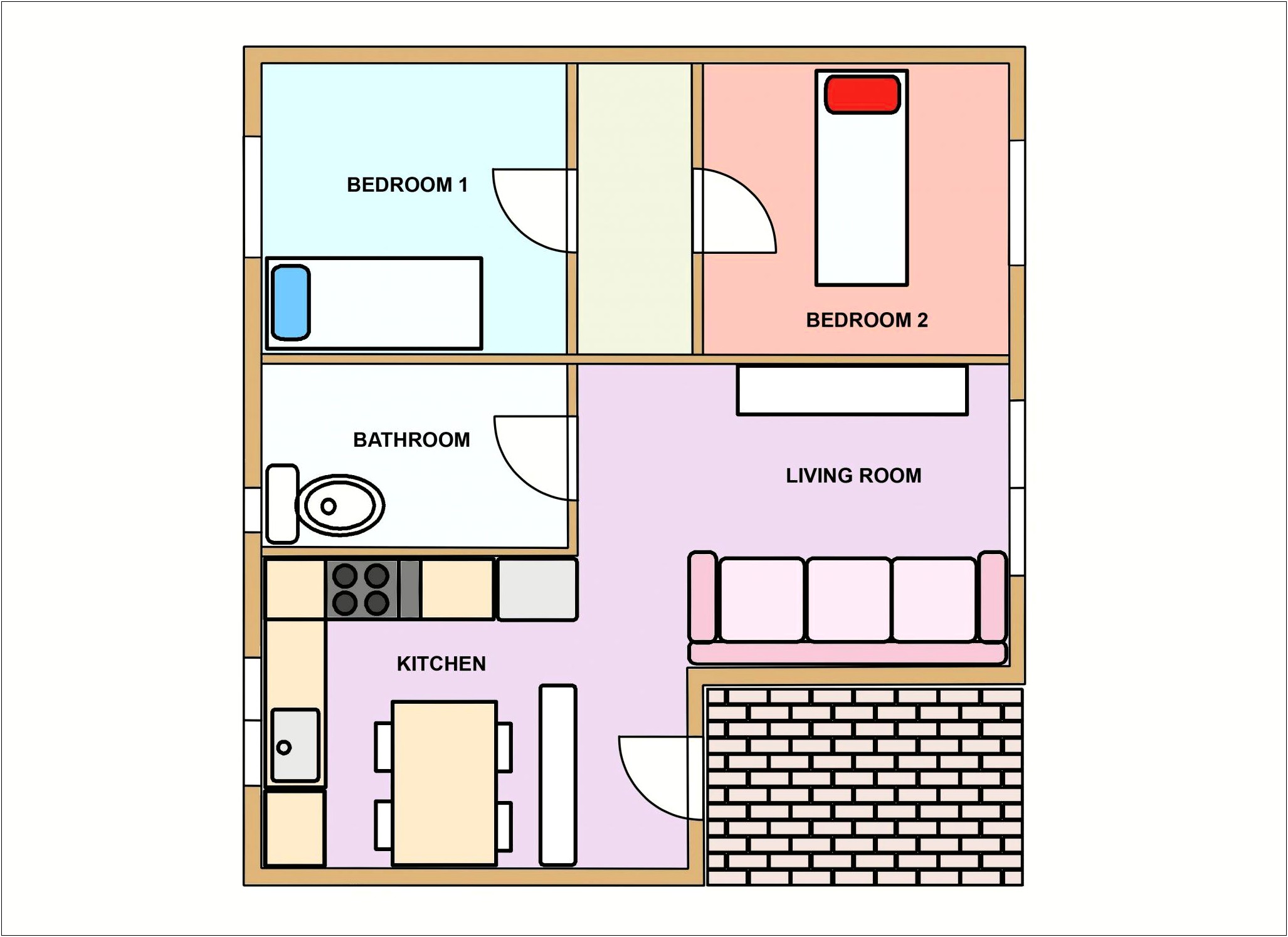 Template Graph Paper To Design A Floor Plan