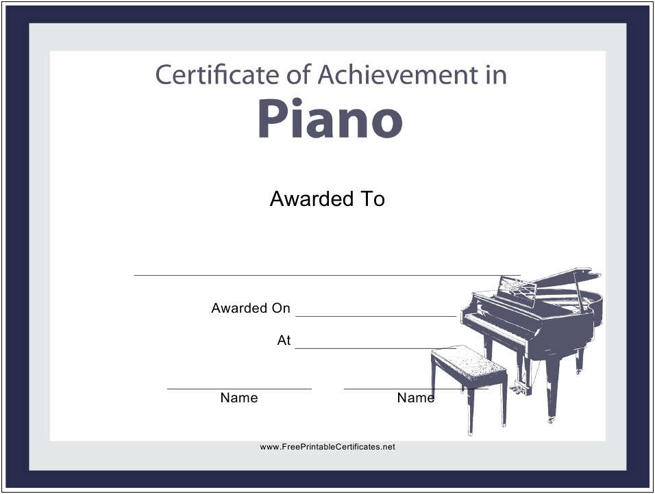 Template Letter Of Agreement Piano Rental