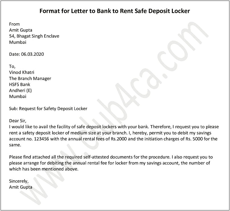 Template Letter To Bank To Close Account