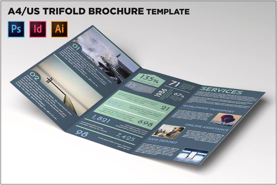 Template Microsoft Word Tri Fold Flyer