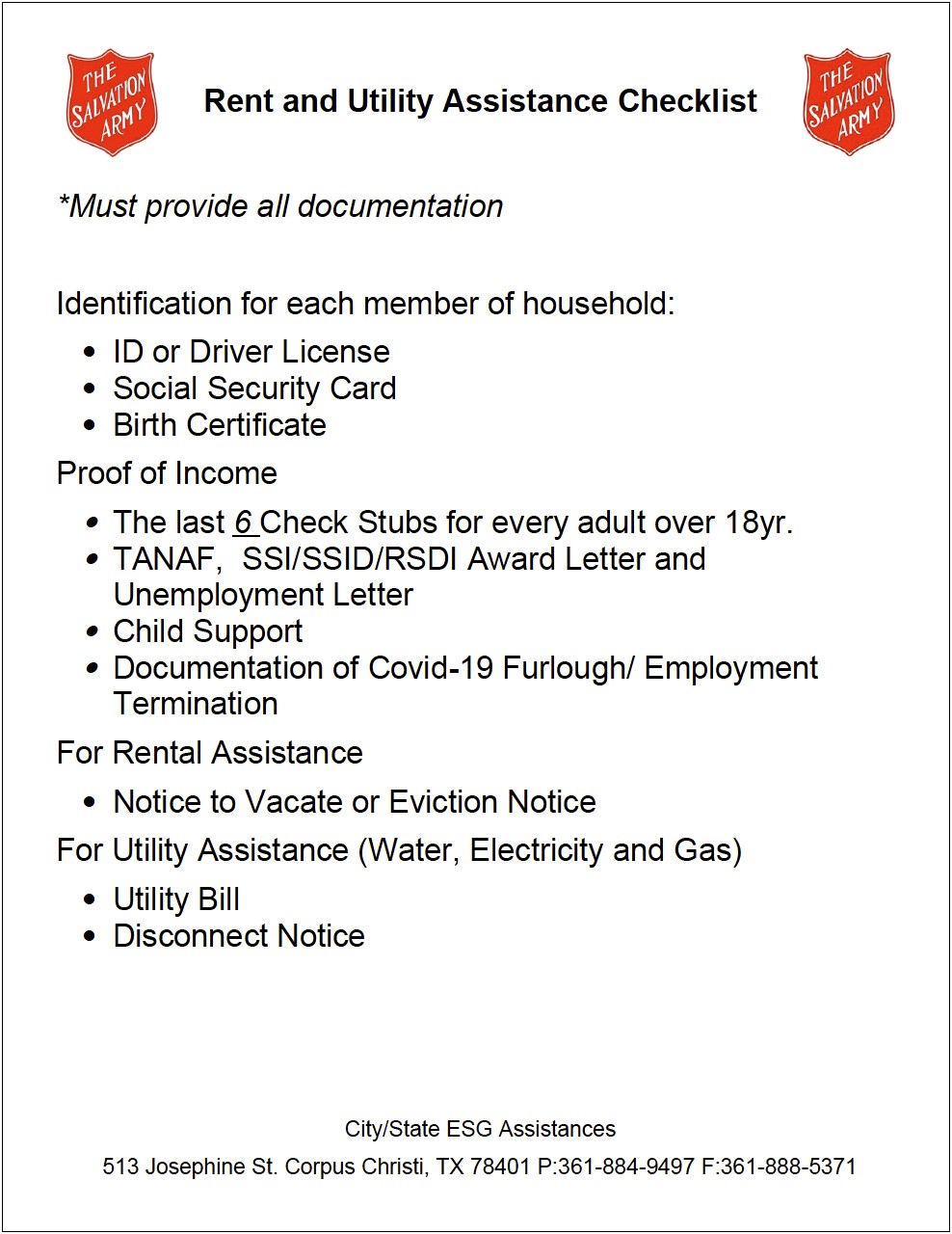 Template Of Financial Hardship Letter To Social Security