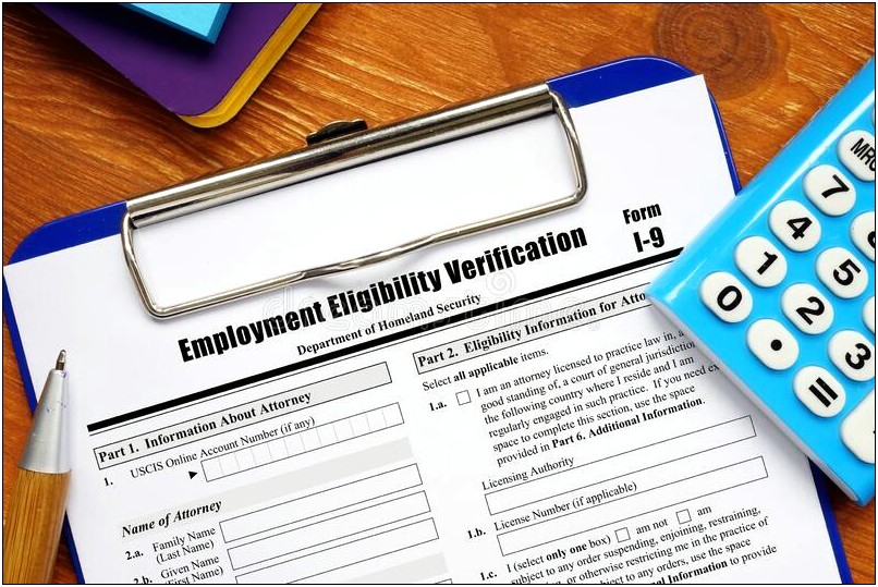 Template Of Non Employment Verification Letter