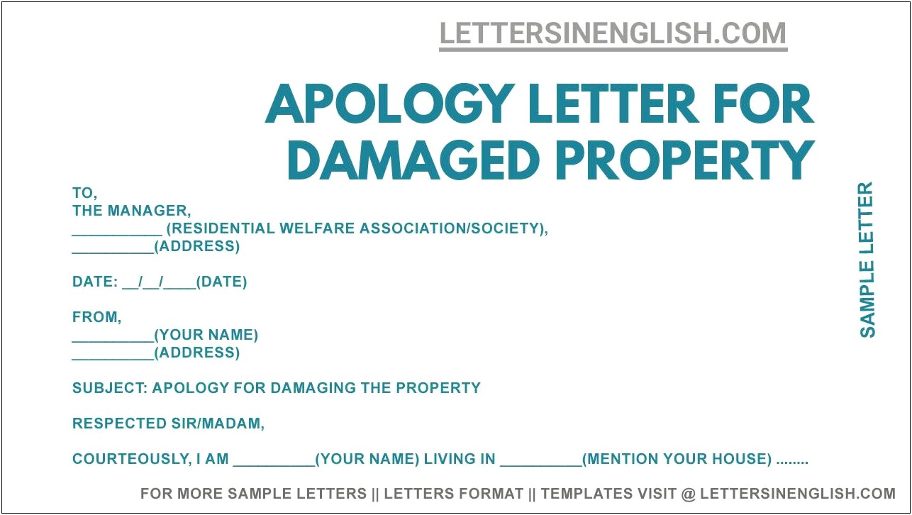 Template Reply To Letter Of Complaint Regarding Homeowner