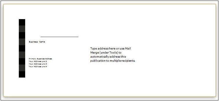 Templates For Envelopes On Microsoft Word