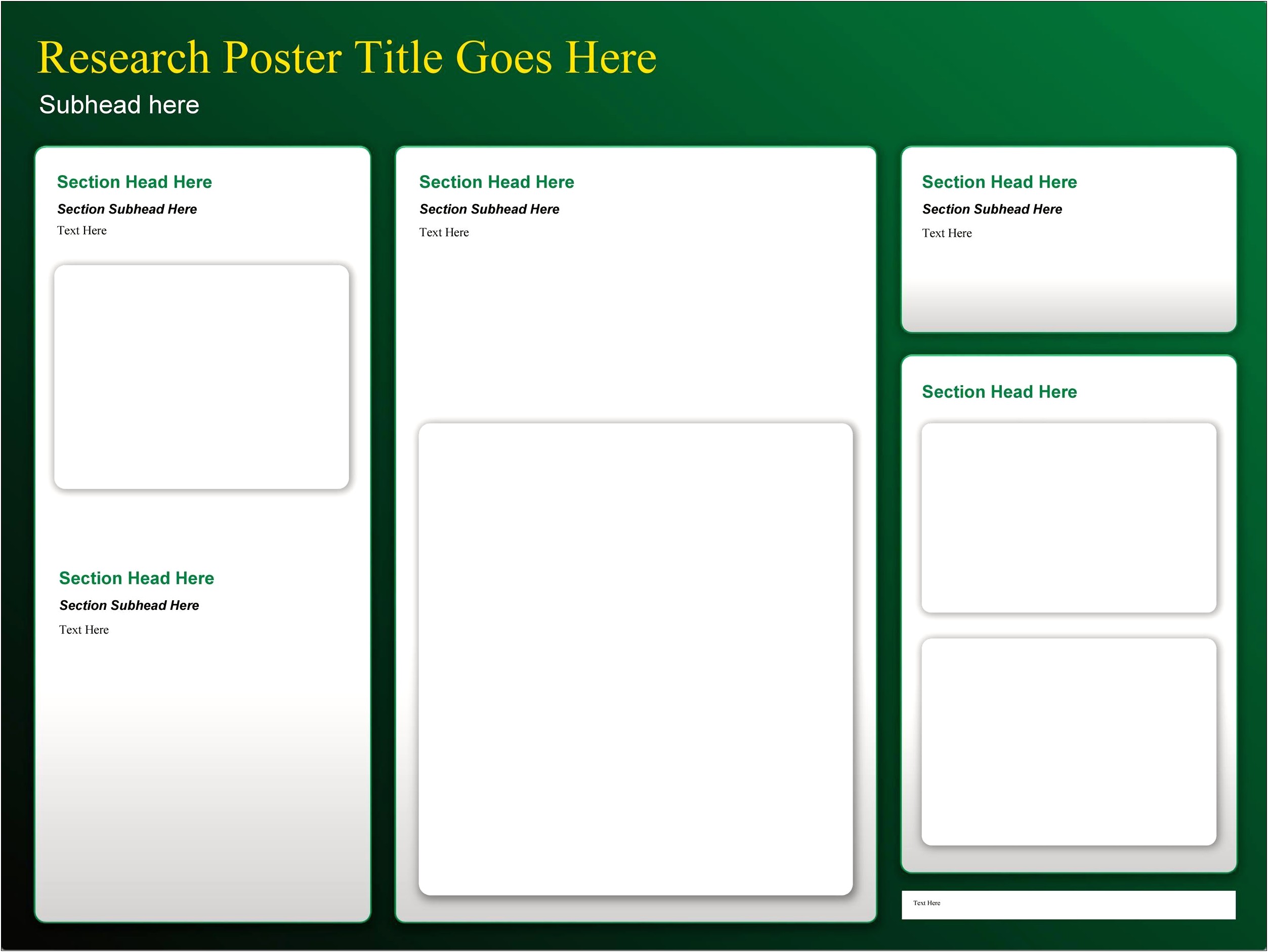 Templates For Medical Posters In Word