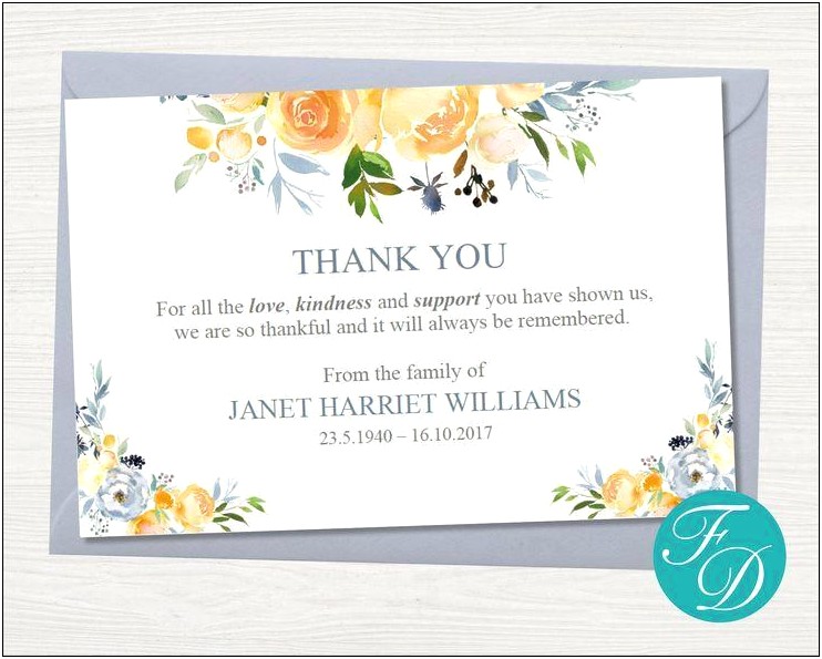 Templates For Thank You Cards For Microsoft Word