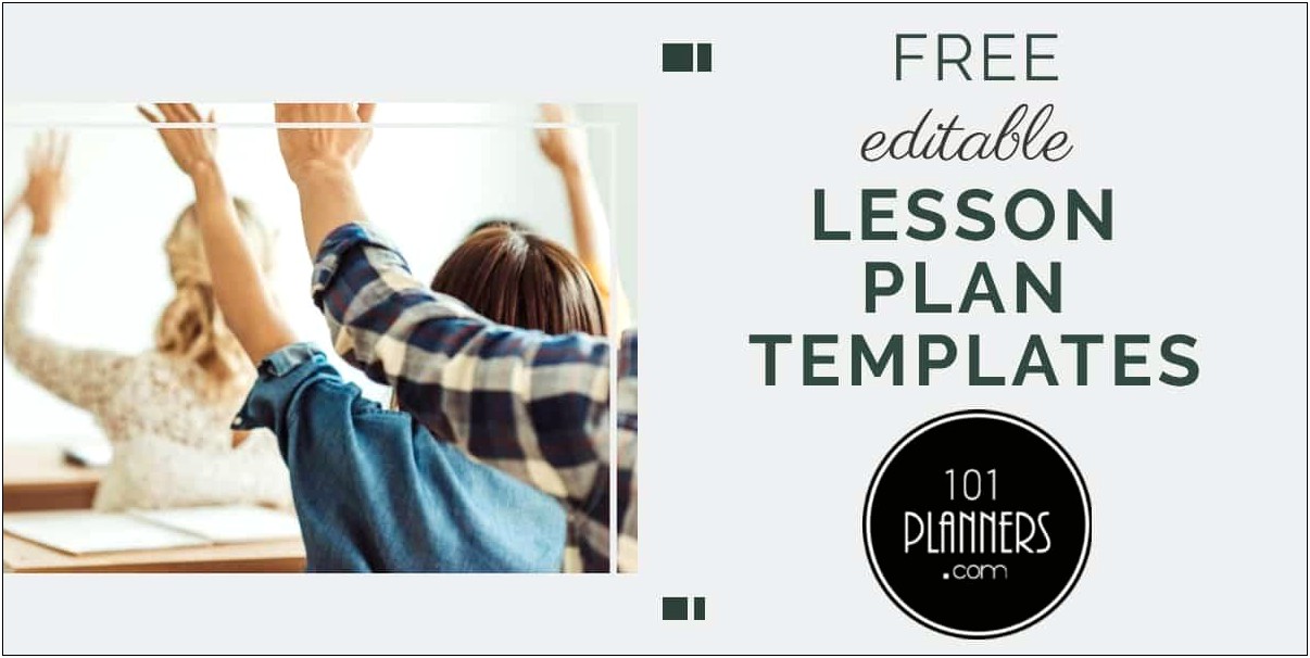 Templates Lesson Plan For 18 Lesson Quarter