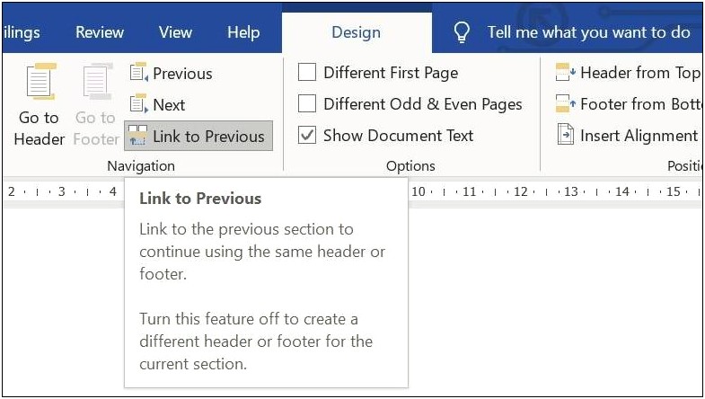 Templates Not Showing Headers & Footers In Word 2013