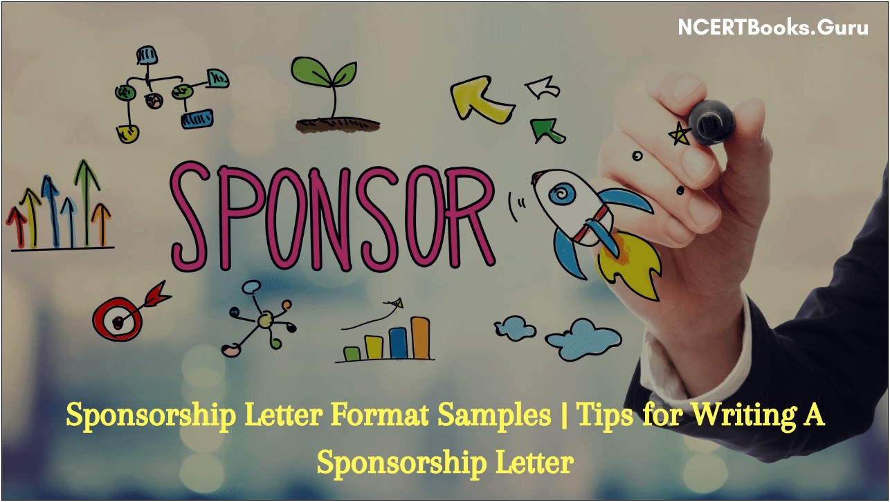 Templats For Writing A Letter For Sponsors