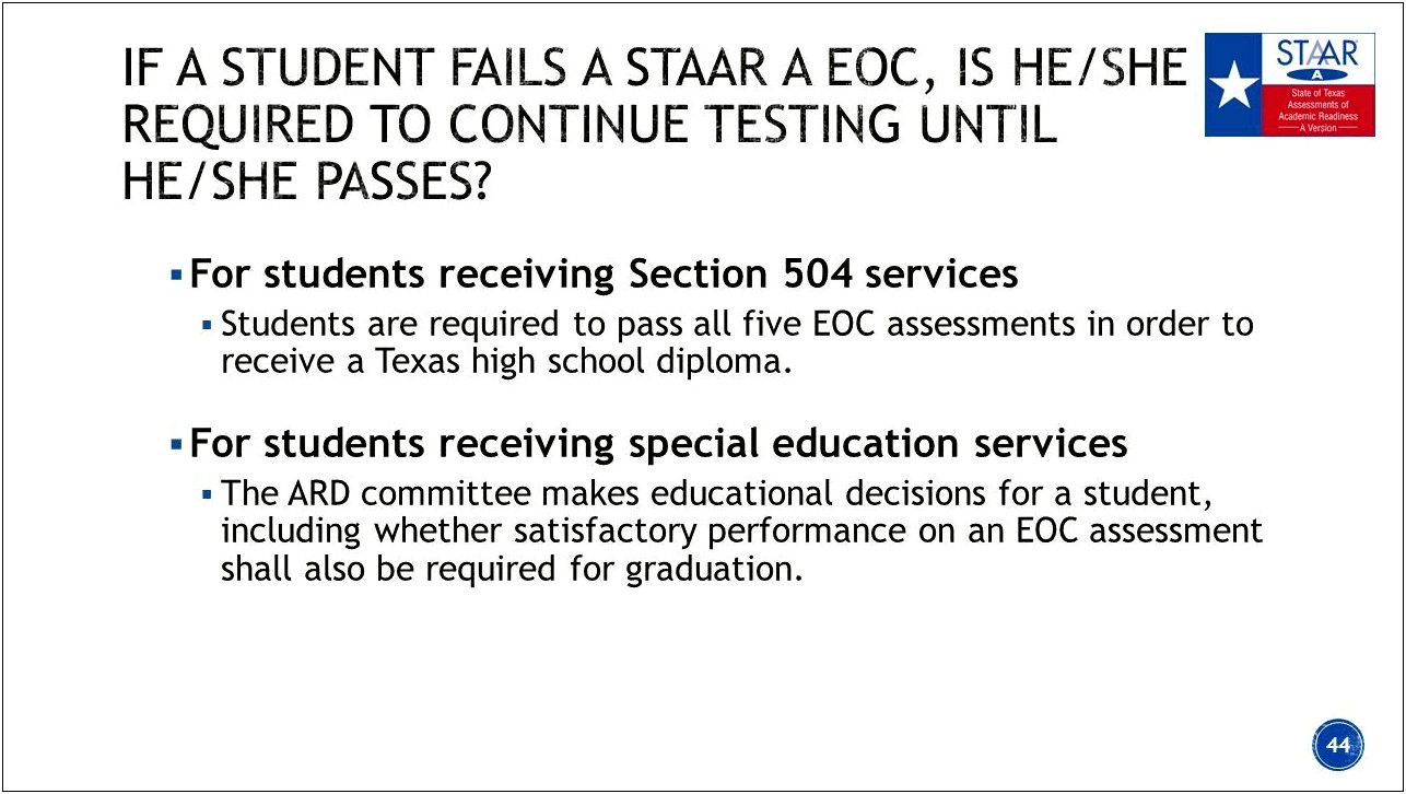 Texas Graduation Plan Template For Special Education Students