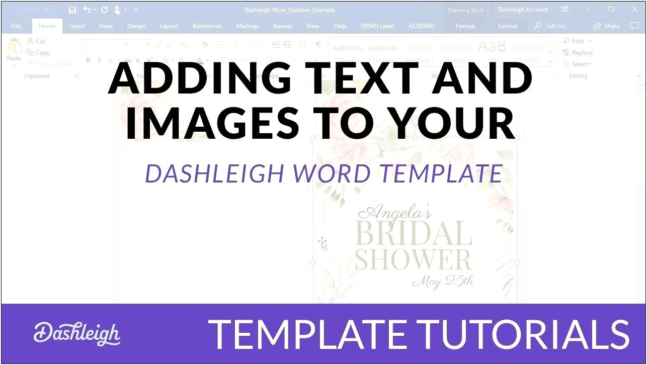 Text Box Templates For Microsoft Word