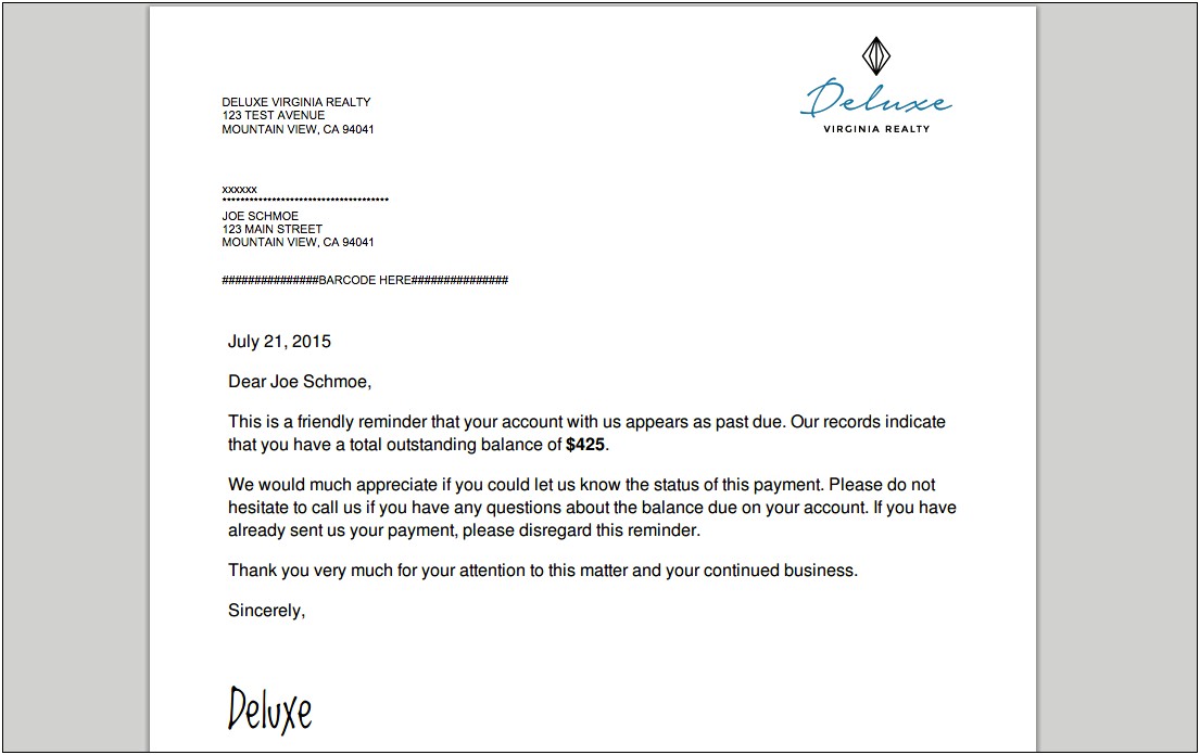 Thank You For Your Continued Business Letter Template