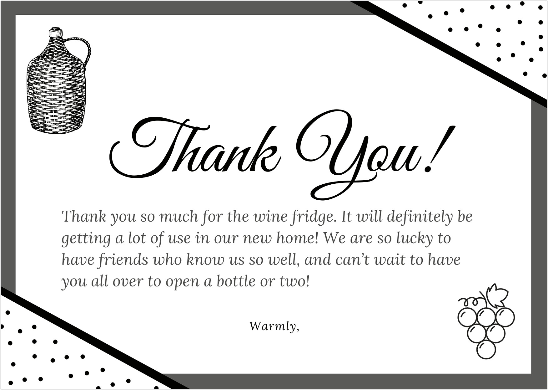 Thank You Letter Wedding For Guests Templates Word
