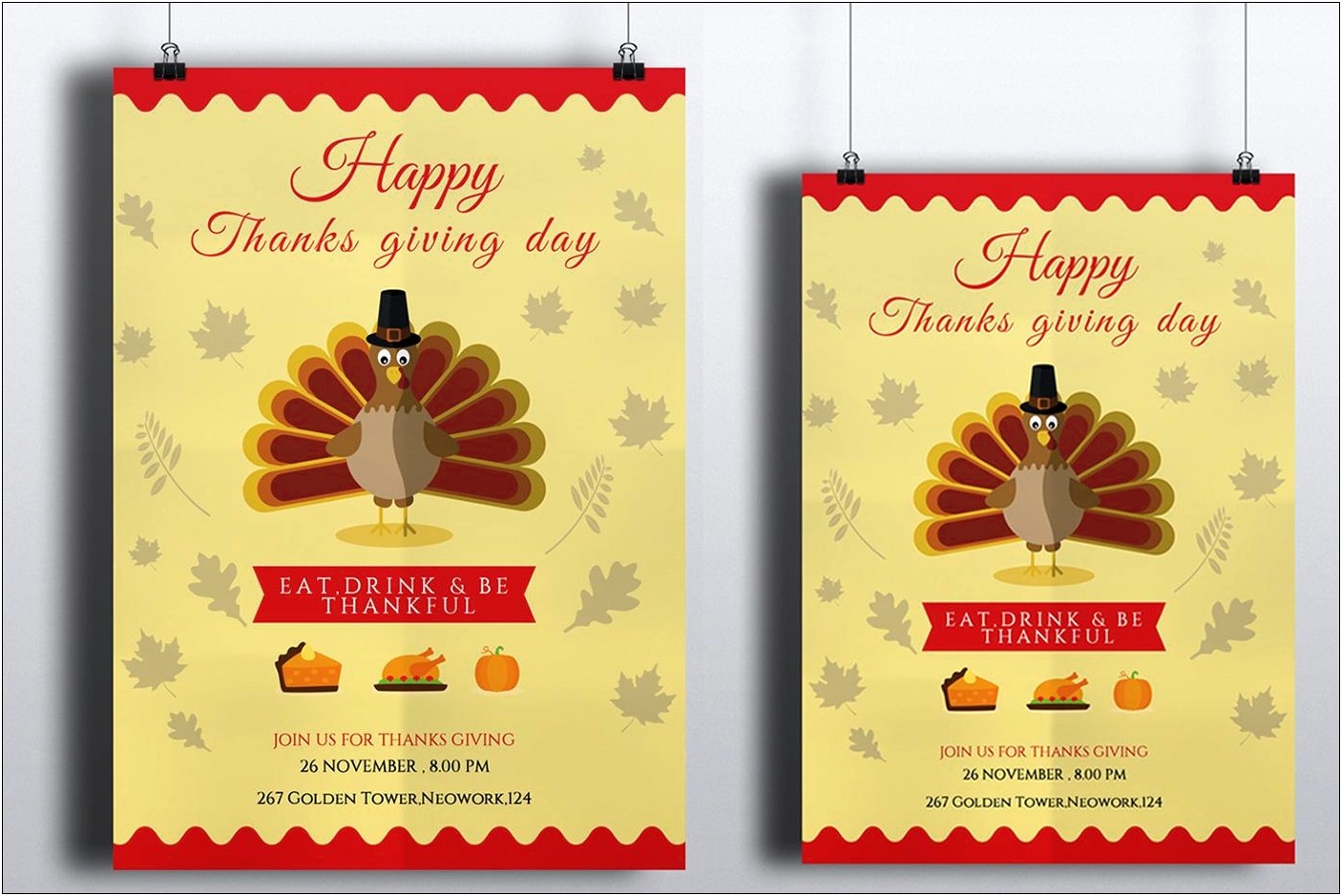 Thanksgiving Sign Template For Microsoft Word