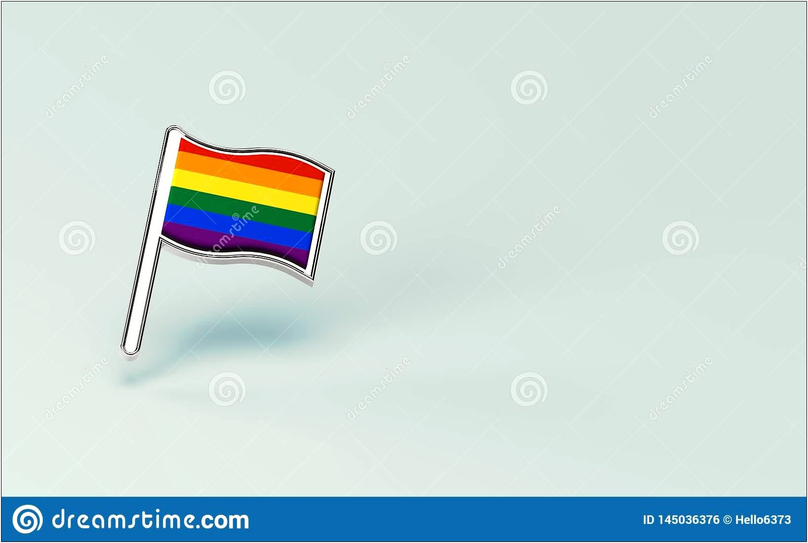 Toothpick Gay Pride Flag Template Word